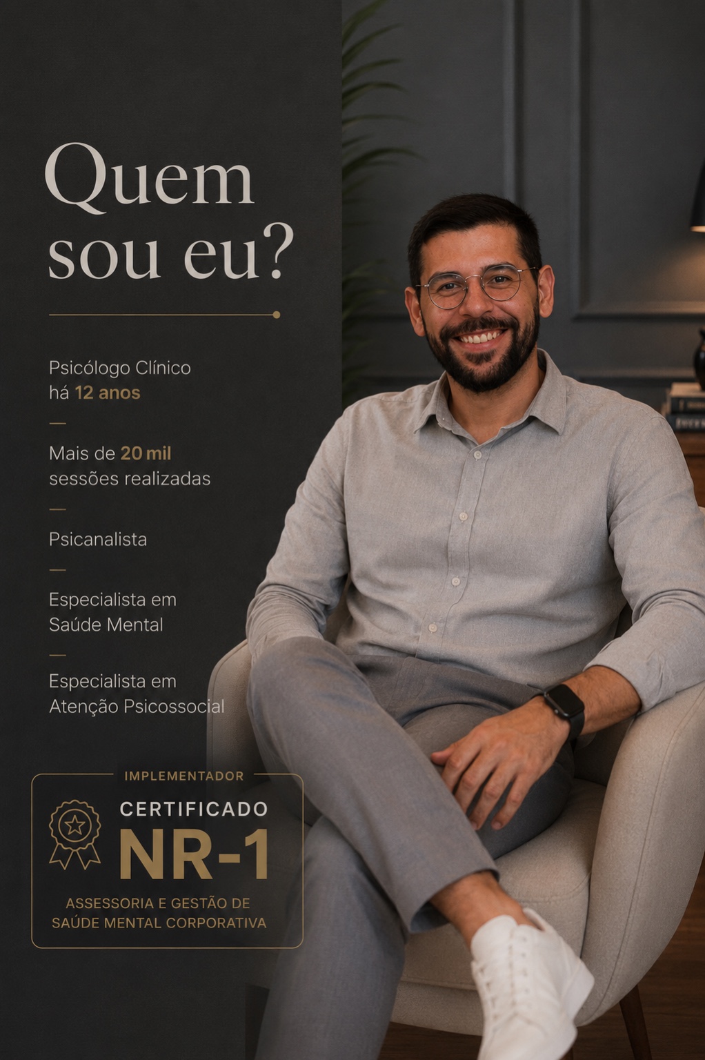 Guilherme Pacheco, psicólogo